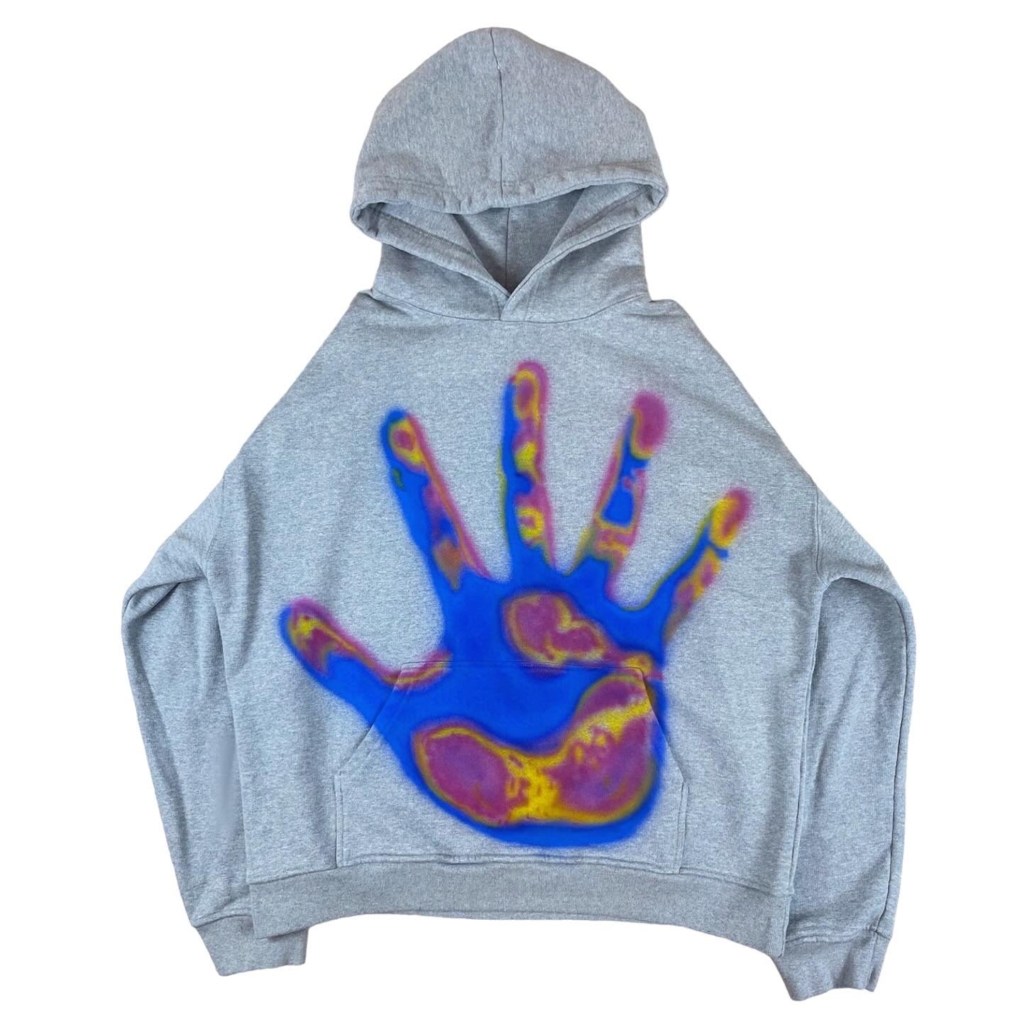 'the god hand' hoodie